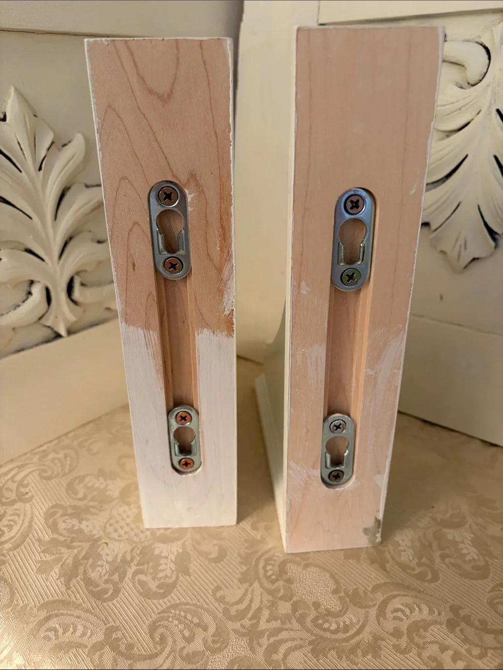 Classic White Decorative Wall Corbels - Unbranded